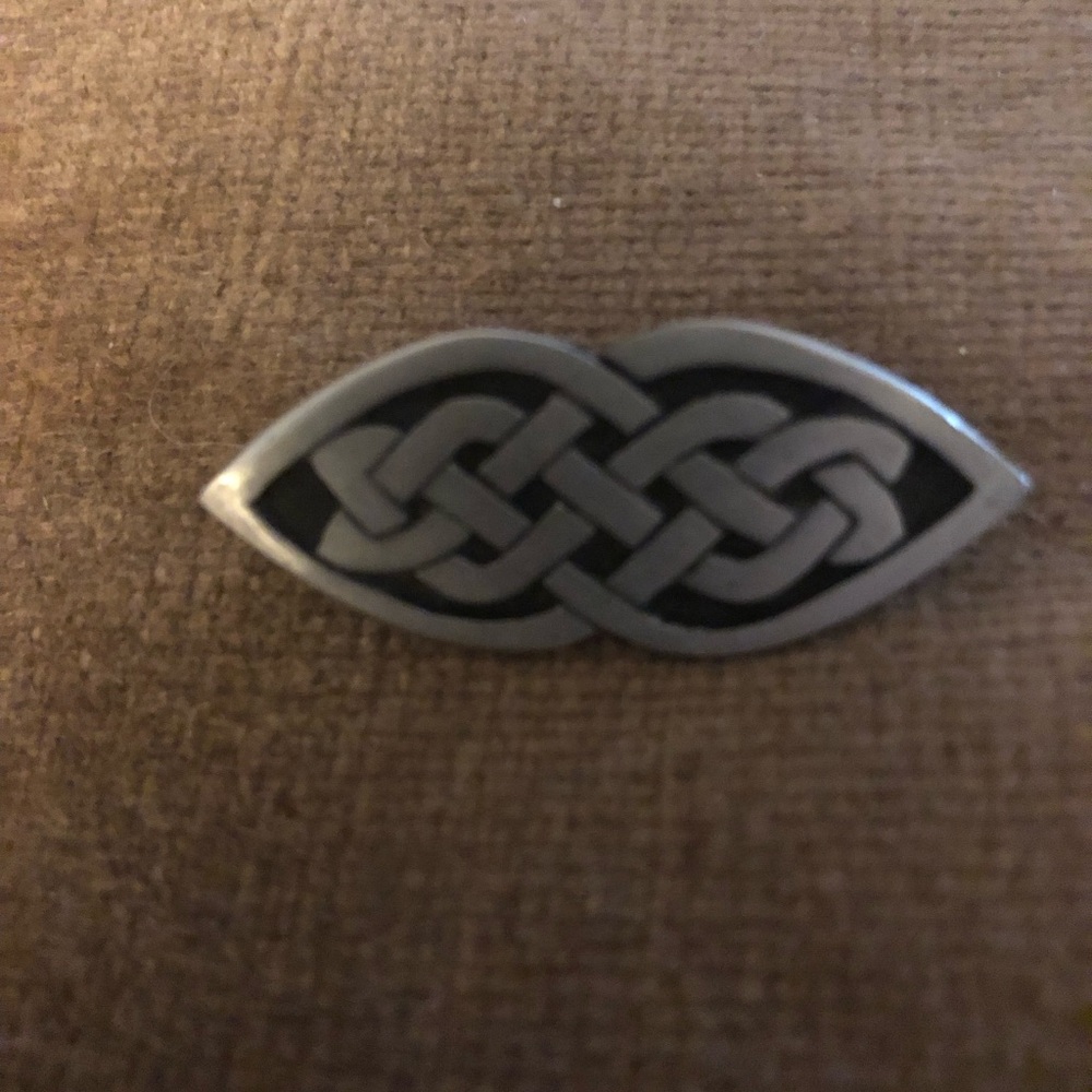 Celtic Knot Silver-Tone Pin- $30 or $25 w/offer